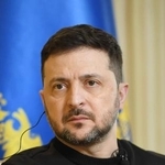　ウクライナのゼレンスキー大統領