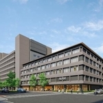 　旧京都新聞本社ビルに開業予定のホテルのイメージ図（大成建設提供）