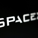 　スペースＸのロゴ（ロイター＝共同）