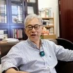 　台湾の「唐奨」の受賞者に選ばれた中国・復旦大の葛兆光教授＝５月、上海（唐奨教育基金会提供・共同）