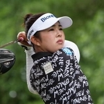 　最終ラウンド、プレーオフを制して優勝した山下美夢有＝ブライズフィールドＣＣ（共同）