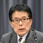 　記者会見する財政制度等審議会分科会の増田寛也会長代理＝２６日午後、東京都千代田区