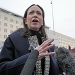 　ベネズエラの野党指導者マチャド氏＝１月、ワシントン