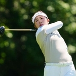 　第３ラウンド、通算４アンダーで１２位の山下美夢有＝ヘーゼルティンナショナルＧＣ（共同）