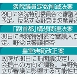 　注目される主な法案