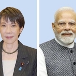 　高市早苗首相、インドのモディ首相