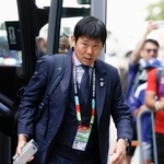 　ブラジル戦を終え、米ヒューストンの宿舎に戻った森保監督＝２９日（共同）