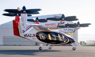 　米新興企業ジョビー・アビエーションが開発する電動垂直離着陸機「ｅＶＴＯＬ」