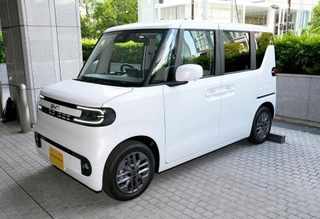 　ＢＹＤが発売する軽ＥＶ「ＲＡＣＣＯ（ラッコ）」＝横浜市