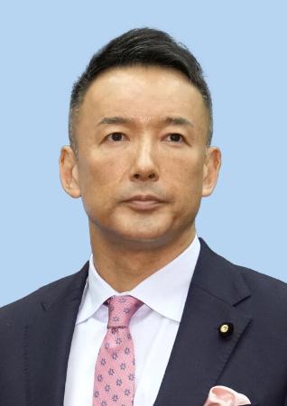 　れいわ新選組の山本太郎代表　