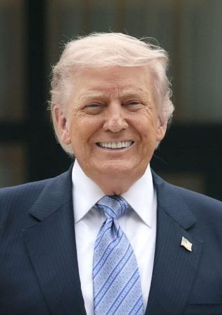 　トランプ米大統領（ゲッティ＝共同）