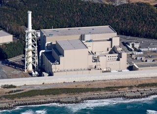 　中部電力浜岡原発５号機＝１月、静岡県御前崎市