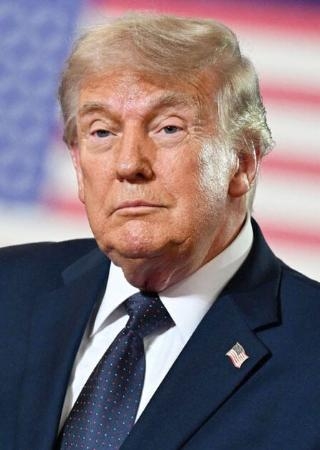 　トランプ米大統領（ゲッティ＝共同）