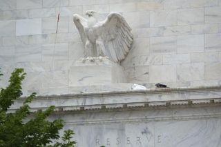 米ＦＲＢの建物＝６月８日、ワシントン（ゲッティ＝共同）