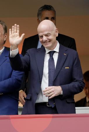 　ＦＩＦＡのインファンティノ会長
