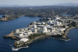 　九州電力玄海原発＝佐賀県玄海町（共同通信社ヘリから）