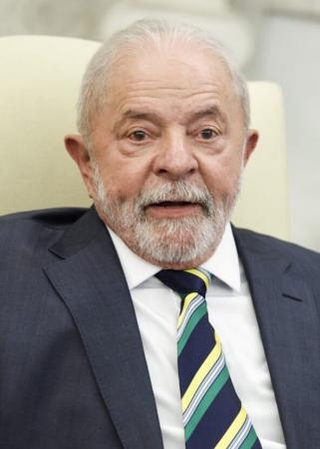 　ブラジルのルラ大統領（ゲッティ＝共同）