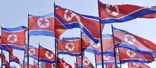 　北朝鮮の国旗
