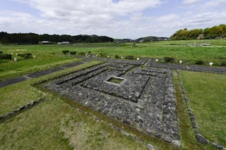 　奈良県明日香村の飛鳥宮跡