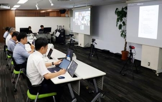 　厚労省のがん診療提供体制のあり方に関する検討会＝２７日午後、東京都港区