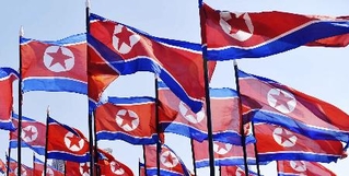 　北朝鮮の国旗