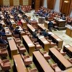 　野党が欠席して開かれた衆院政治改革特別委＝１日午前