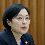 　６月２６日、韓国・ソウルの国会で話す韓聖淑氏（ＡＰ＝共同）