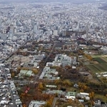 　札幌市の北海道大キャンパス
