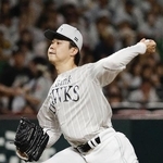 　ロッテ戦に先発したソフトバンク・松本晴＝みずほペイペイドーム