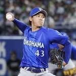 　５回無失点でプロ初勝利を挙げたＤｅＮＡ・深沢＝神宮