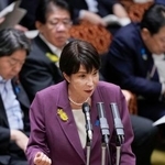 　参院決算委で答弁する高市首相＝６日午後