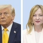 　トランプ米大統領、イタリアのメローニ首相