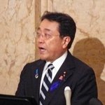 　記者会見する赤沢経産相＝７日午前、東京都千代田区