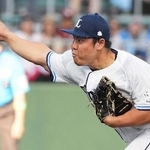 　楽天戦に先発した西武・平良＝沖縄セルラー