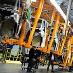 　ドイツ北部ハノーバーにあるフォルクスワーゲン（ＶＷ）の工場＝３月４日（ロイター＝共同）