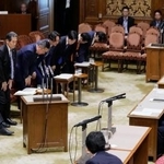 　選挙運動に関するＳＮＳ対策の法改正案を可決した参院政治改革特別委＝１０日午後
