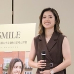 　出版イベントに臨むサッカー女子日本代表の長谷川唯＝１１日、東京都品川区
