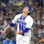 　３回、巨人・笹原に同点打を打たれたＤｅＮＡ・藤浪＝横浜