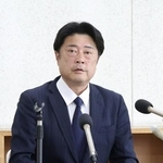 　福岡県田川市の村上卓哉前市長＝５月、田川市役所