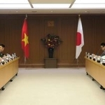 　防衛省で開かれた日ベトナム防衛相会談＝１３日午後