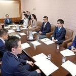 　衆院特別委の理事会＝１４日午前