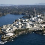 　九州電力玄海原発＝佐賀県玄海町（共同通信社ヘリから）