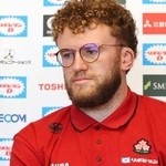 　オンラインで記者会見するラグビー日本代表のディアンズ＝１６日（（Ｃ）ＪＲＦＵ）