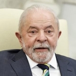 　ブラジルのルラ大統領（ゲッティ＝共同）