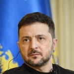 　ウクライナのゼレンスキー大統領