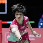 　女子シングルス決勝で敗れた山口茜＝東京体育館