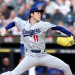 　メッツ戦に先発したドジャース・佐々木＝ニューヨーク（共同）
