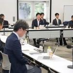 　法務省で開かれた声の権利に関する有識者検討会＝２７日午後