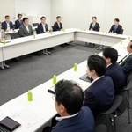 　社会保障国民会議の実務者会議＝２９日午前、国会