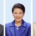 　天皇陛下、皇后さま、愛子さま